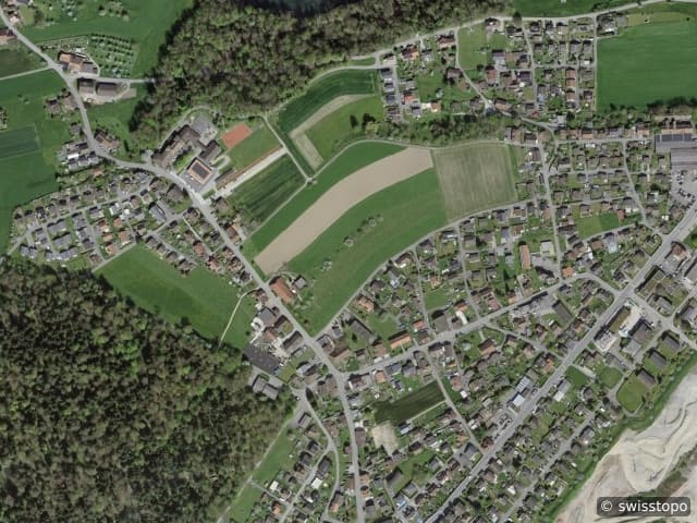 Luftbild Wynau