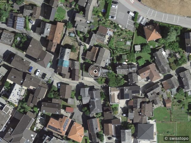 Luftbild Vicolo al Burio 36, Gordola