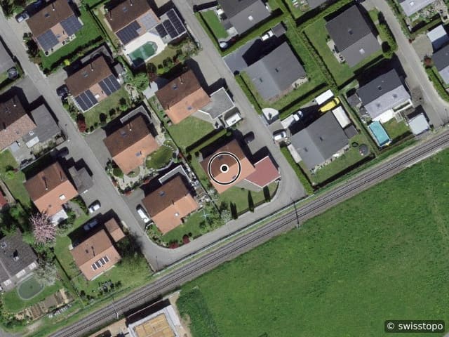 Luftbild Drosselweg 15, Niederbipp