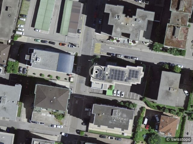 Luftbild Via delle Aie 4, Lugano