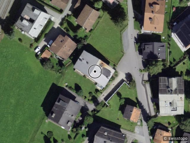 Luftbild Gäuggeliweg 28, Klosters