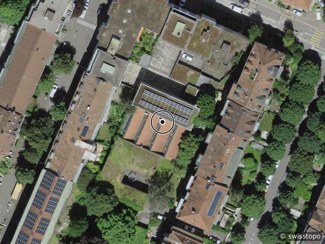 Luftbild Dornacherstrasse 270a, Basel