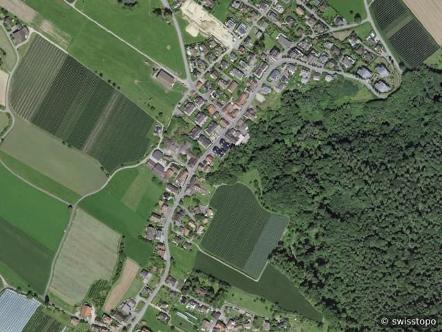 Luftbild Badgasse 10, Arbon