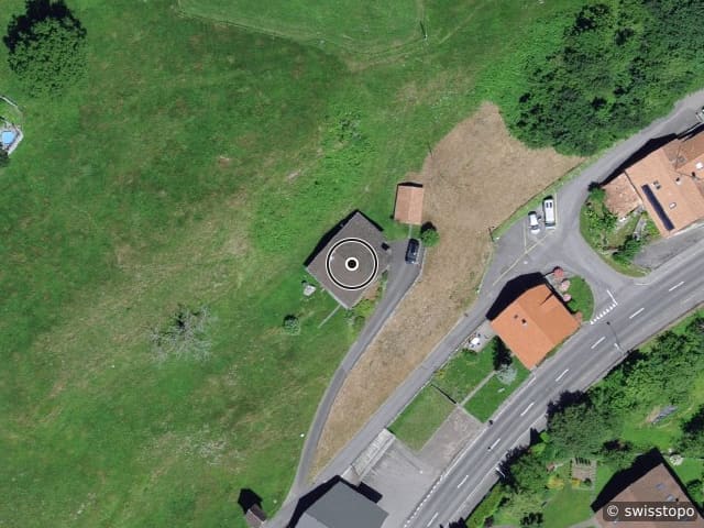 Luftbild Zehntstadelstrasse 21, Niederried b. Interlaken