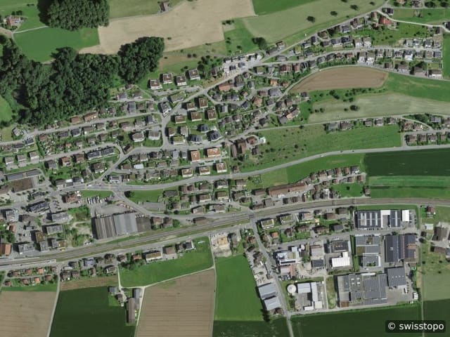 Luftbild Sternmatt 9a, Wauwil