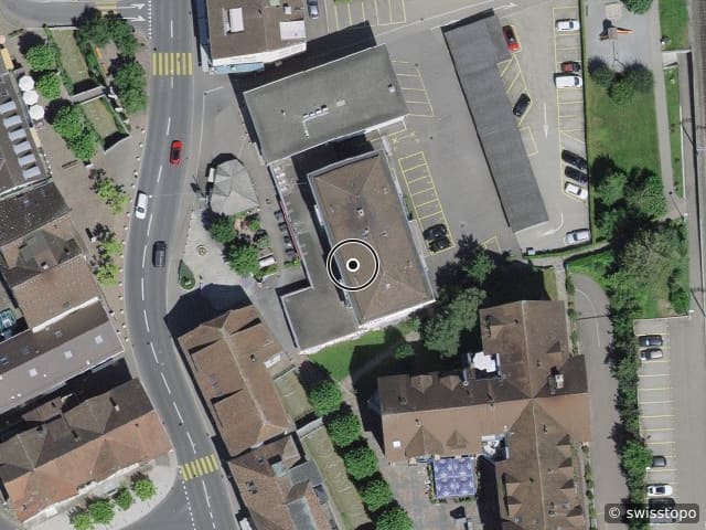 Luftbild Hauptstrasse 59, Reinach