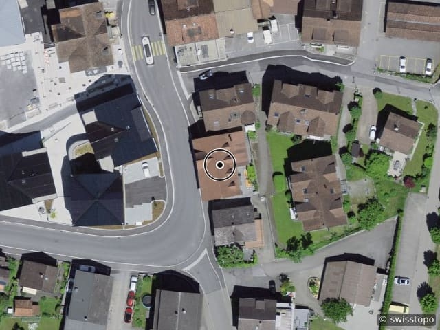 Luftbild Dorfstrasse 15, Benken