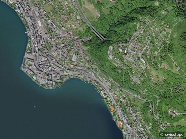 Luftbild Territet