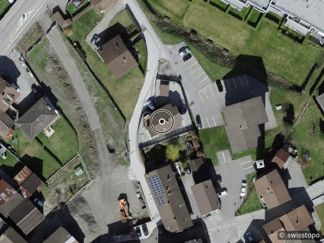 Luftbild Rue du Pensionnat 11, Riddes