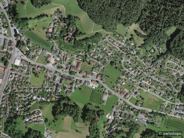 Luftbild Morgan Ave