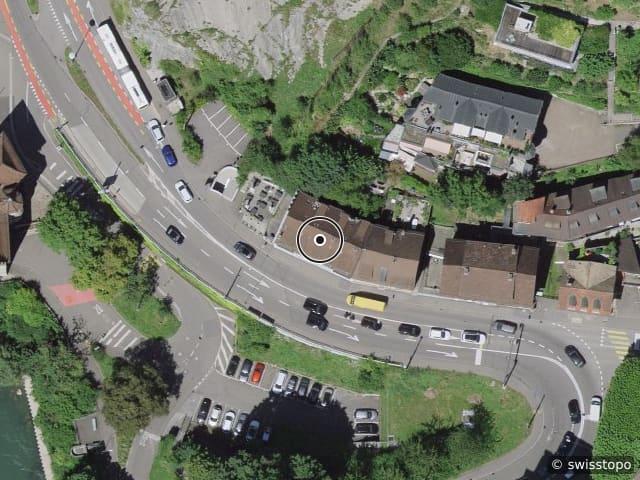 Luftbild Wettingerstrasse 3, Baden