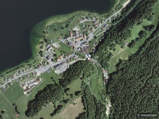 Luftbild L'Abbaye