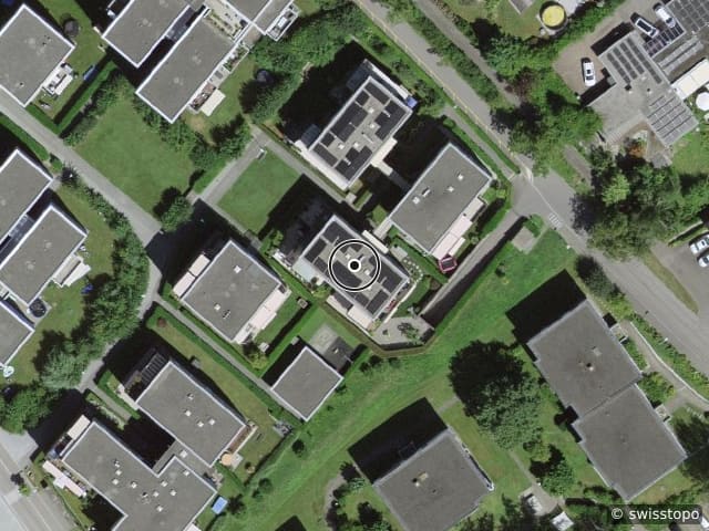 Luftbild Kiesstrasse 13, Stetten