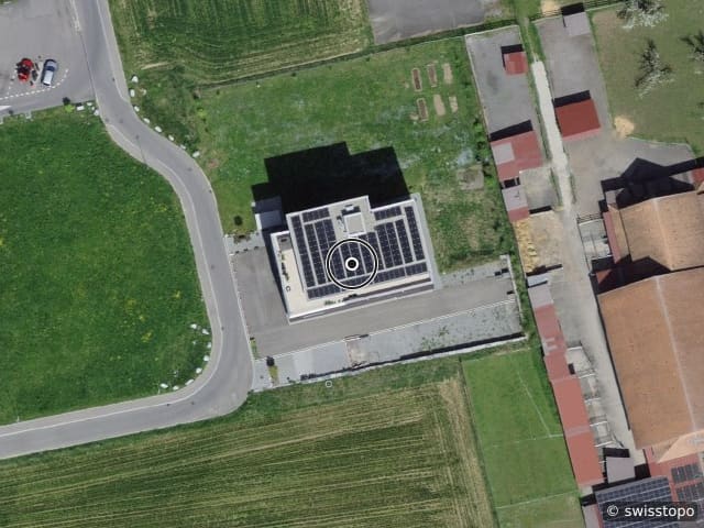 Luftbild Strassacherweg 15, Münsingen