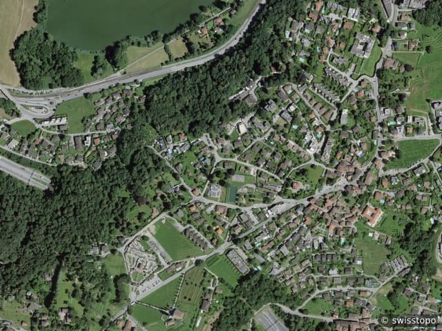 Luftbild Via 1, Gentilino