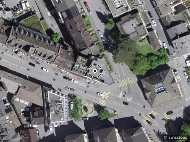 Luftbild Burgstrasse 1, Glarus