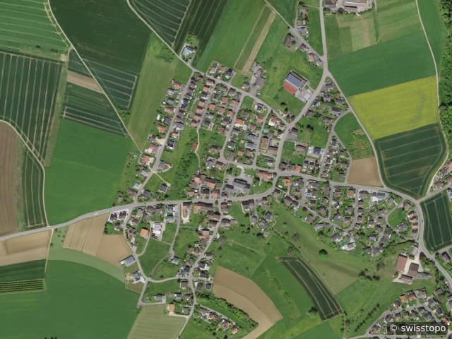 Luftbild Känerkinden