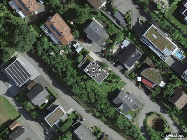Luftbild Fuchsacker 3, Büron