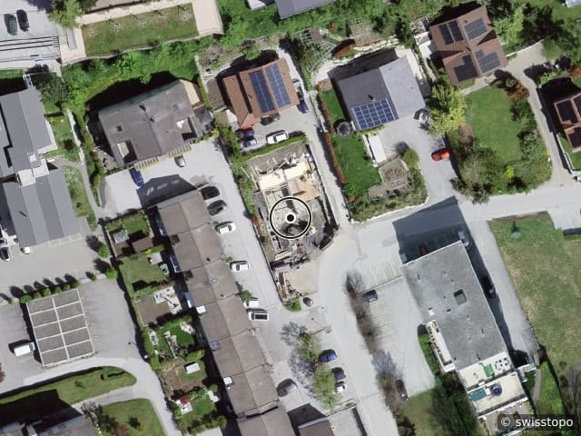 Luftbild Rue Sous l'Eglise 51A, Grimisuat