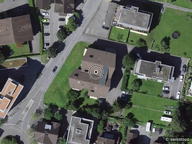 Luftbild Unterdorfstrasse 4, Widnau