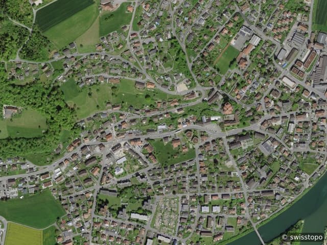 Luftbild Niedergösgen