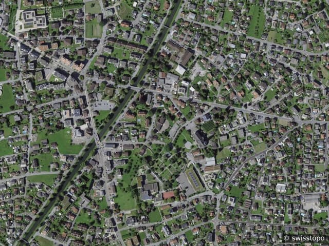 Luftbild Ort s Unterbüntelistrasse 1, Widnau