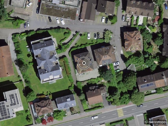 Luftbild Bleichestrasse 5, Rapperswil