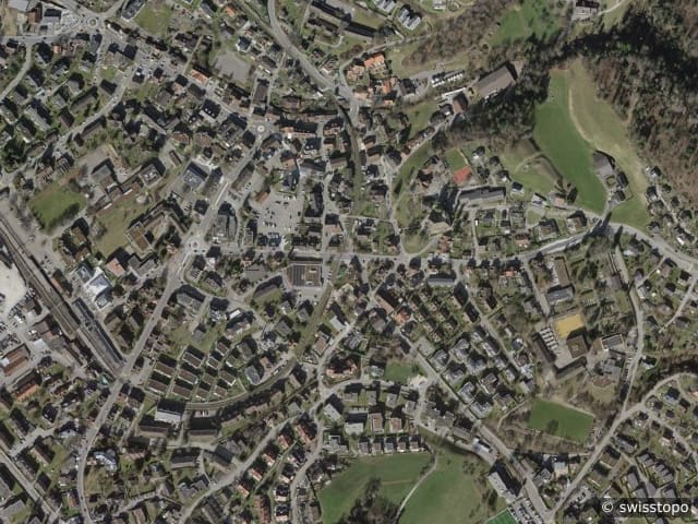 Luftbild Hinwil