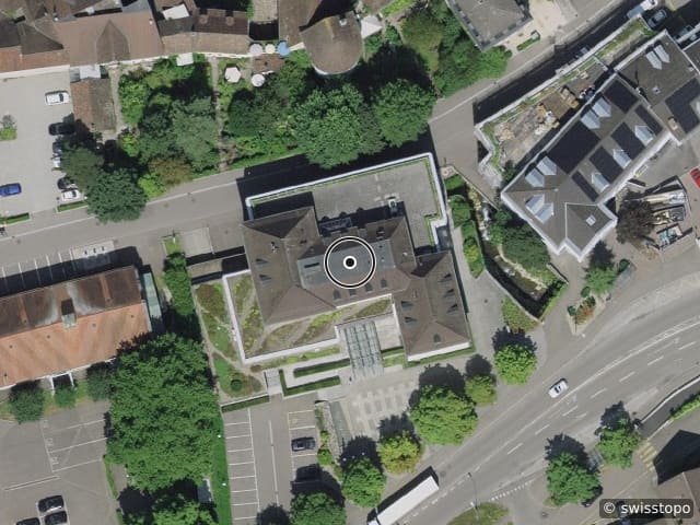 Luftbild Kaiserstrasse 8, Rheinfelden