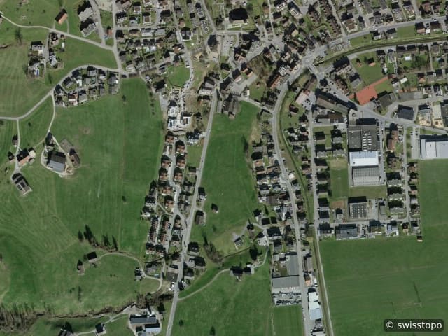Luftbild Kanton