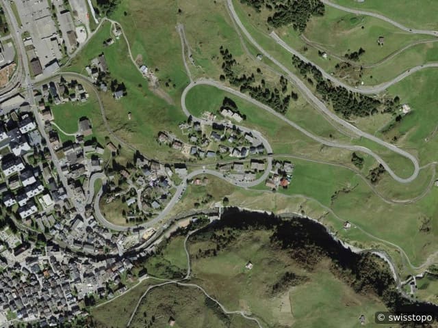 Luftbild Andermatt