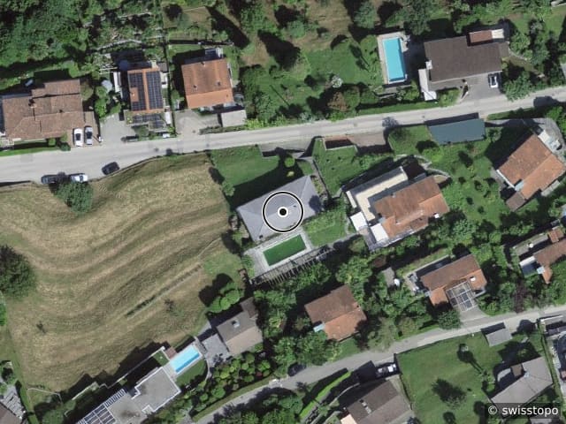 Luftbild Via Orgnana 28, Magadino