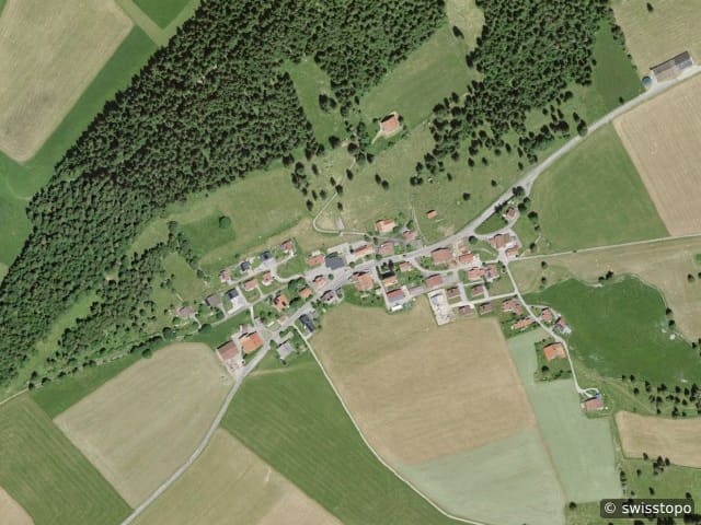Luftbild Le Cerneux-Péquignot
