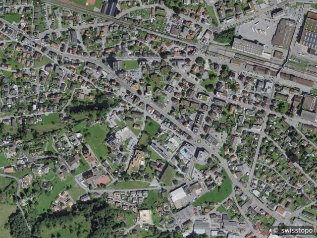 Luftbild Ort s Dietrichshaldenstrasse 7, St. Margrethen SG