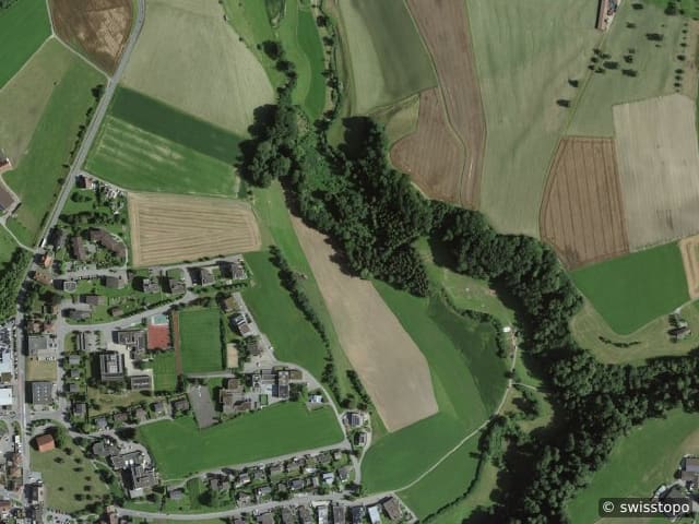 Luftbild Beromünster
