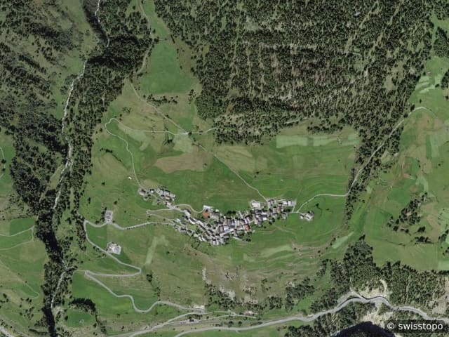 Luftbild Guarda