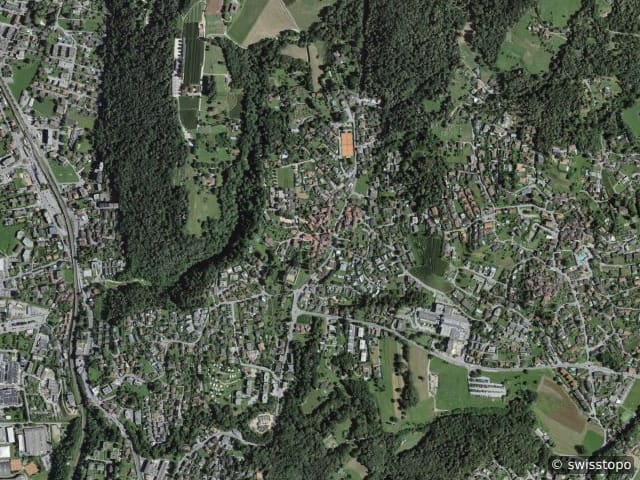 Luftbild Cureglia