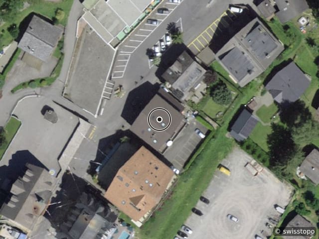 Luftbild Rue du Village 43, Champéry