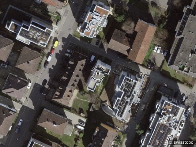 Luftbild Herrligweg 9, Zürich