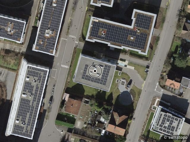Luftbild Solistrasse 15, Baar