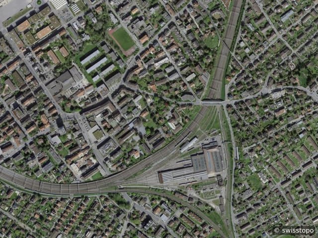 Luftbild Mattenstrasse 81, Biel/Bienne