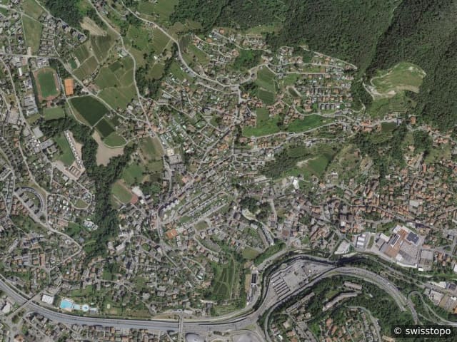 Luftbild Vacallo
