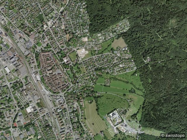 Luftbild Zofingen