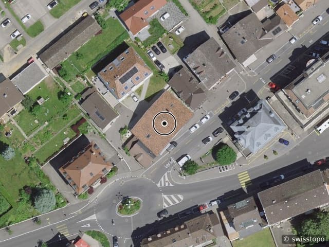 Luftbild Rue de l'Epervier 3, Cernier