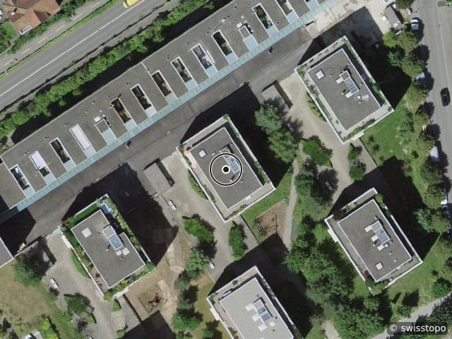 Luftbild Etzelmatt 8, Wettingen
