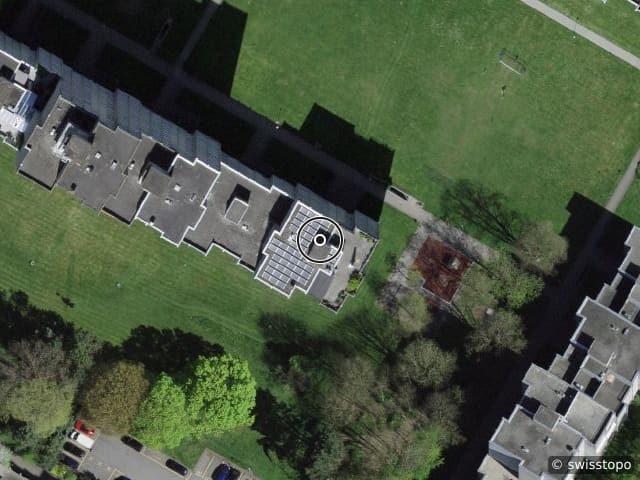 Luftbild Rehhagstrasse 49, Bern
