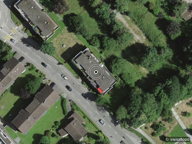 Luftbild Grabenring 6, Allschwil