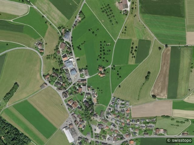 Luftbild Schönholzerswilen