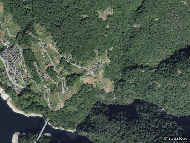 Luftbild San Bartolomeo 75, Vogorno