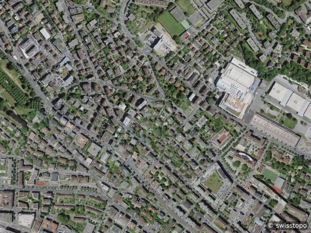 Luftbild Lausanne
